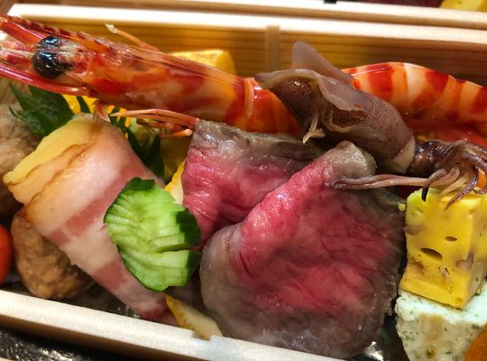 豪華な弁当